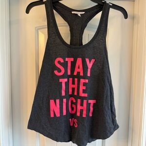 Victoria's Secret Charcoal Gray Sleep Tank
